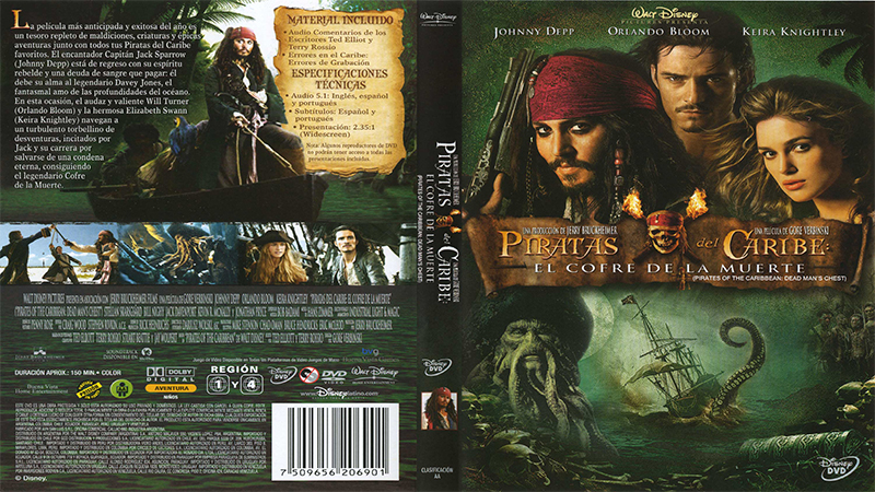 Piratas Del Caribe 2 El Cofre De La Muerte 2006